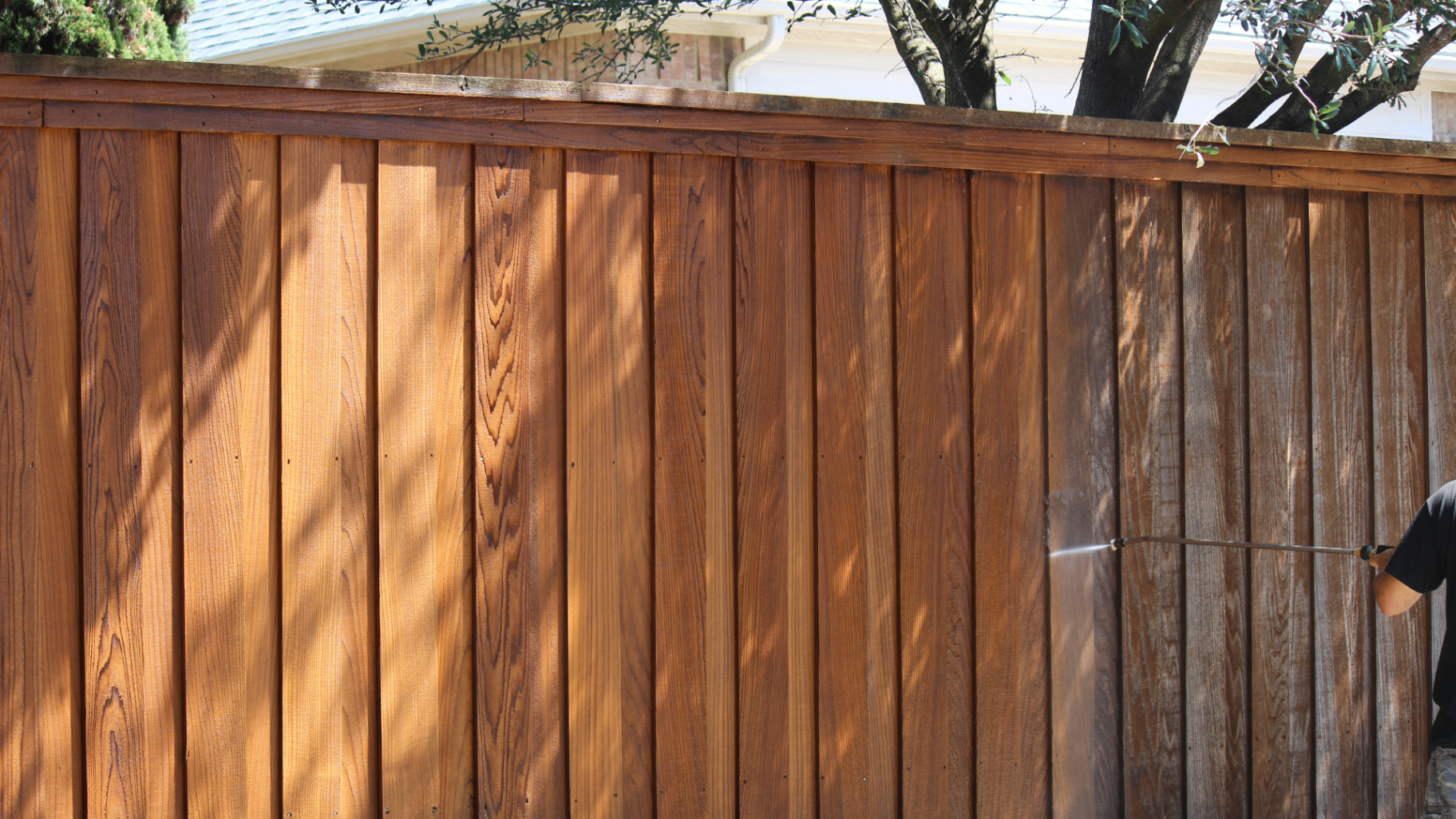Fence Staining
